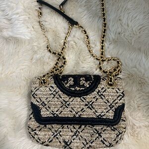 Tory Burch Straw Bag NWOT